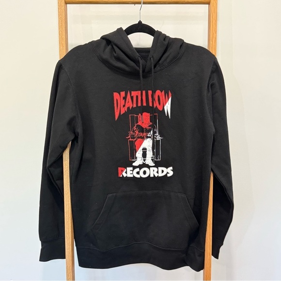 NWT‎ Death Row Records 90s Hip Hop Hoodie -  Size Small - Picture 1 of 6